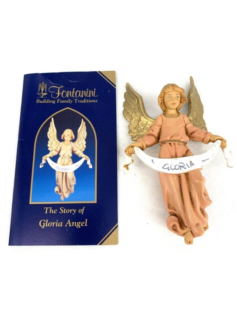 Fontanini Gloria Angel 4.5” Nativity Figure Italy 1983